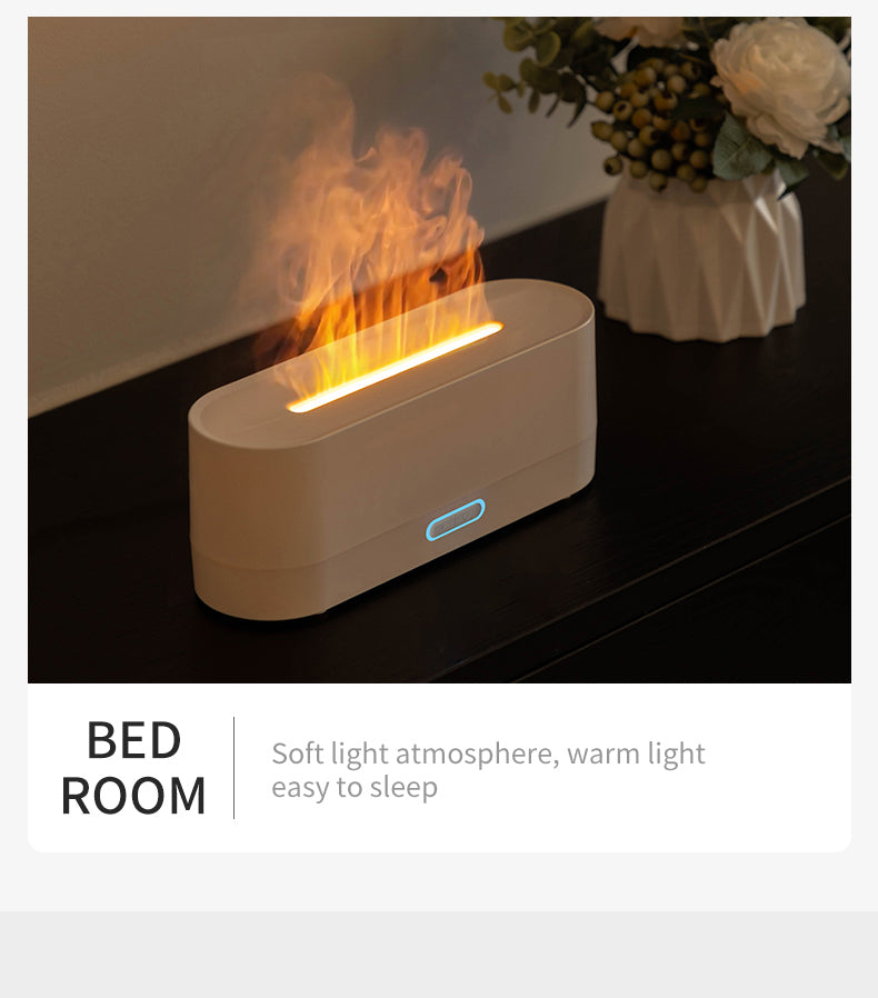 Simulated Flame Aromatherapy Humidifier HL03